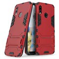 Carcasa Híbrida Armor para Huawei P20 Lite - Rojo