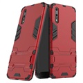 Carcasa Híbrida Armor para Huawei P20 - Rojo