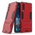 Carcasa Híbrida Armor para Huawei P30 - Rojo