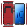 Carcasa Híbrida Armor para Samsung Galaxy S10 - Rojo