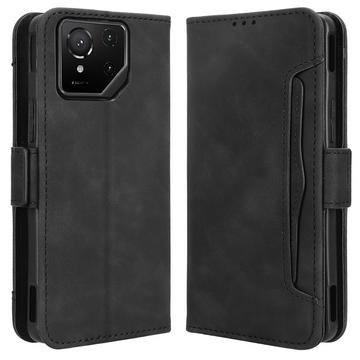 Funda tipo billetera con tarjetero para Asus ROG Phone 9 - Negra