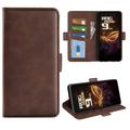 Funda billetera con cierre magnético Asus ROG Phone 9 Pro - Textura de becerro