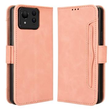 Funda Estilo Cartera Cardholder Serie para Asus Zenfone 11 Ultra - Rosa