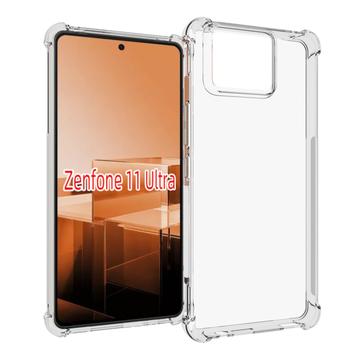 Carcasa de TPU Antichoque para Asus Zenfone 11 Ultra - Transparente