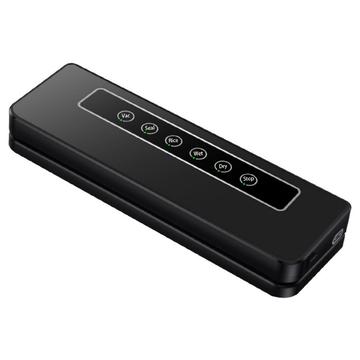 Sellador automático de alimentos al vacío con 30 bolsas - 65kPa - Negro