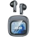 Auriculares Awei TP100 ENC TWS con estuche de carga con pantalla táctil - Negro