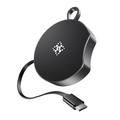 B-31 Cargador inalámbrico de 15W con cable USB-C retráctil