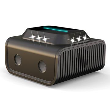 B02 Ahuyentador de roedores / repelente de plagas ultrasónico de alta potencia - Negro