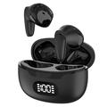 B28 Auriculares inalámbricos con traducción de voz inteligente en 150 idiomas - Negro