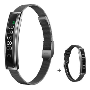 B3 Pulsera inteligente / Fitness Tracker con dos correas - Negro