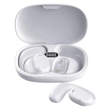 B66 Smart Bluetooth Traductor Auriculares Auricular en tiempo real Dispositivo Traductor para Viajes de Negocios Aprendizaje - Blanco