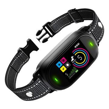 BC3V Collar inteligente antiladrido para perros - Collar de adiestramiento impermeable IP67 con sonido y vibración