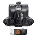 BIGBIG WON ARMOR-X Pro Para Nintendo Switch / Xbox / PC Gamepad 2.4G Botón trasero inalámbrico - Negro