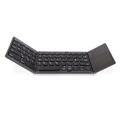 Teclado Inalámbrico Plegable con Panel Táctil BK06 - Negro