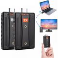 BOVBOX 090 Kit de transmisor y receptor HD inalámbrico - 200m de alcance, entrada 4K