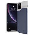 Carcasa con Batería de Reserva para iPhone 11 - 6000mAh - Azul Oscuro / Gris