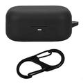 Carcasa de Silicona con Mosquetón para Bang & Olufsen BeoPlay Eleven - Negro