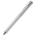 Baseus 2-in-1 Capacitive Touchscreen Stylus and Ballpoint Pen - Silver