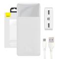 Baseus Bipow Digital Display 15W Power Bank 20000mAh - Blanco