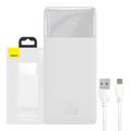 Baseus Bipow Digital Display 20W Power Bank 20000mAh - Blanco