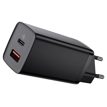 Cargador Rápido Baseus CCGAN2L-B01 GaN2 Lite - USB-A, USB-C