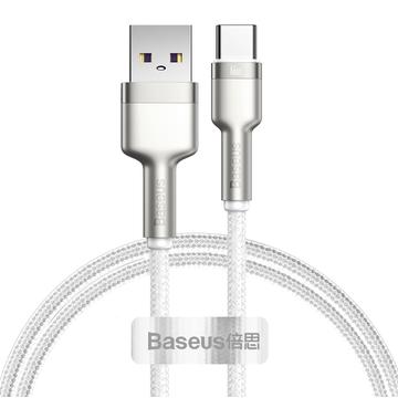 Baseus Cafule Metal Series Cable USB-A a USB-C - 66W, 1m - Blanco
