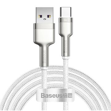 Baseus Cafule Metal Series Cable USB-A a USB-C - 66W, 2m - Blanco