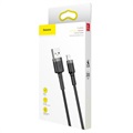 Baseus Cafule USB 2.0 / Lightning Cable - 2m - Black / Grey