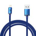 Baseus Crystal Shine Cable USB-A / Lightning - 2m - Azul