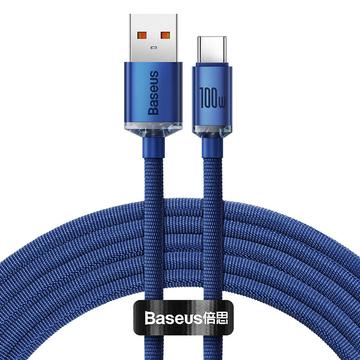 Baseus Crystal Shine Cable USB-A / USB-C - 2m, 100W
