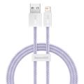 Cable USB / Lightning Baseus Dynamic 2 - 1m, 2.4A - Morado