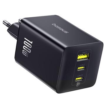 Baseus EnerFill FE11 Cargador rápido de 3 puertos y 100W - Enchufe UE