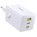 Baseus EnerFill FE11 Cargador rápido de 3 puertos y 100W - Enchufe UE