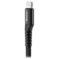 Cable Lightning Baseus Fish Eye Spring - 1m - Black