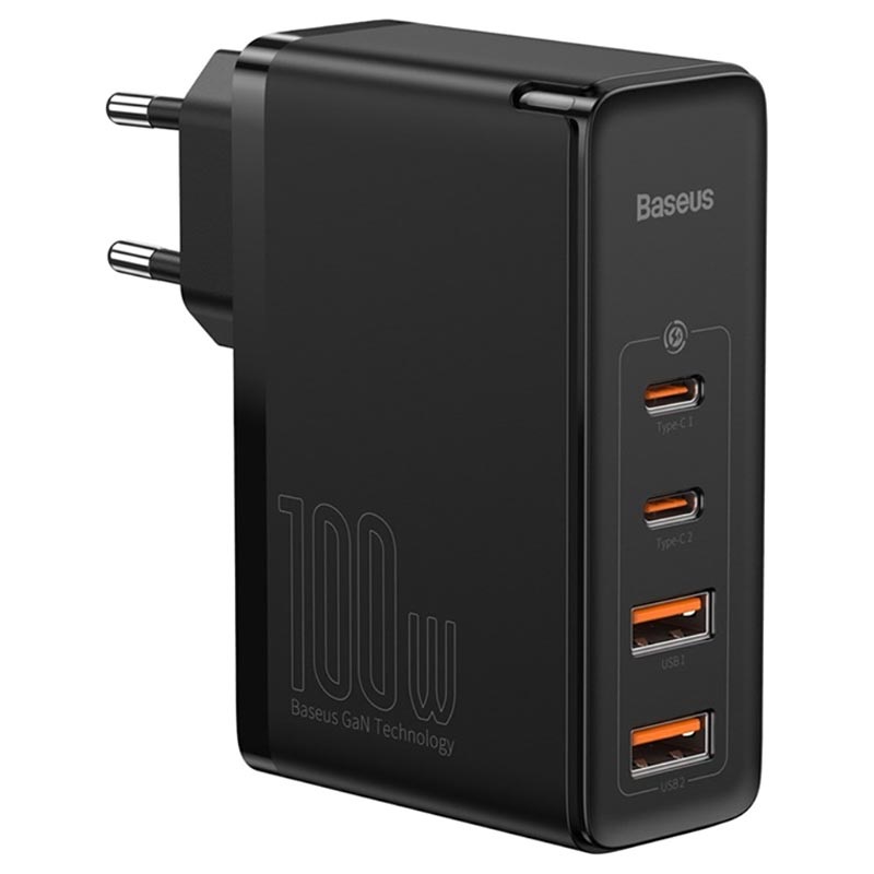 Cargador Rápido Baseus GaN2 Pro 2xUSB & 2xUSB-C - 100W