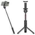Baseus Selfie Stick & Tripod Stand with Remote Control - Gold / Black