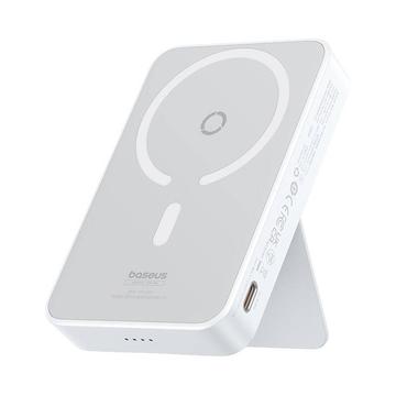 Baseus MagPro Magnetic Wireless Power Bank - 20W, 5000mAh - Blanco