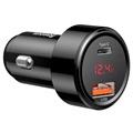 Baseus Magic USB And USB-C QC&PD Car Charger - 45W - Black