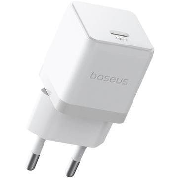Cargador de pared rápido USB-C Baseus Palm 20W - Blanco