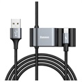 Baseus Yiven USB 2.0 / Lightning Cable - 1.8m - Black