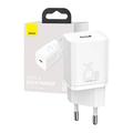 Baseus Super Si Quick USB-C Charger 25W - Blanco