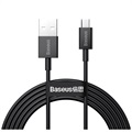 Cable MicroUSB Forever para Sincronización & Carga - 1m - Negro