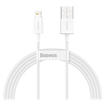 Cable Lightning Baseus Superior Series - 1.5m - Blanco