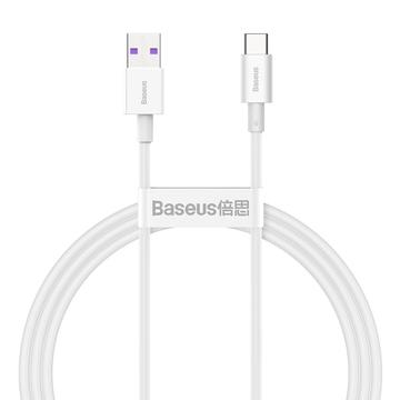 Cable de carga y datos USB-C Baseus Superior Series - 100W, 2m - Blanco