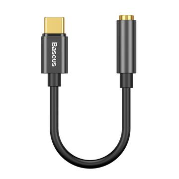 Cable de Adaptador de Audio USB-C / 3.5mm Baseus CAHUB-EZ0G - Negro