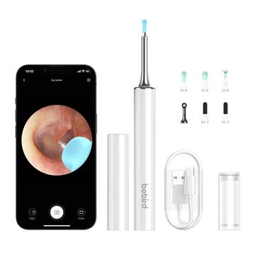 Bebird T15 Smart Visual Ear-Clean Limpiador de oídos con cámara - 85 minutos - Blanco