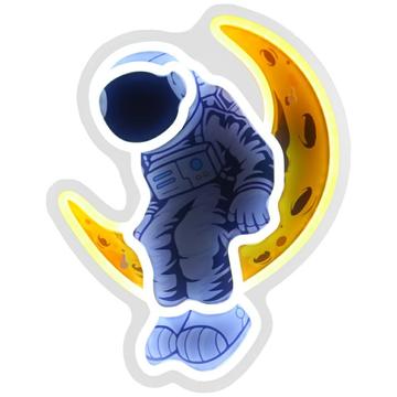 Beline Light Luz de Neón Decorativa - Astronauta en la Luna