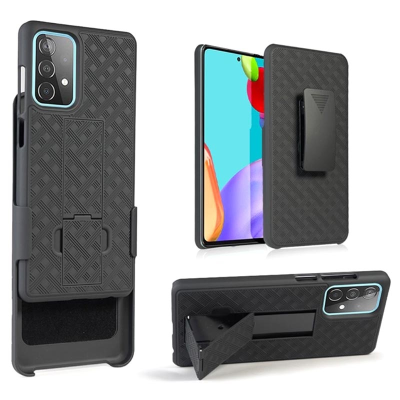 Funda para Samsung A52, Galaxy A52 5G con protector de pantalla, a