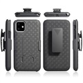 Carcasa Híbrida con Clip de Cinturón para iPhone 11 Pro - Negro