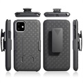 Carcasa Híbrida con Clip de Cinturón para iPhone 11 - Negro